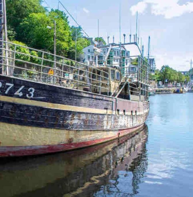 Voiles Sur Morlaix: Vue Port, 4 Personnes, Parking Apartamento Exterior foto
